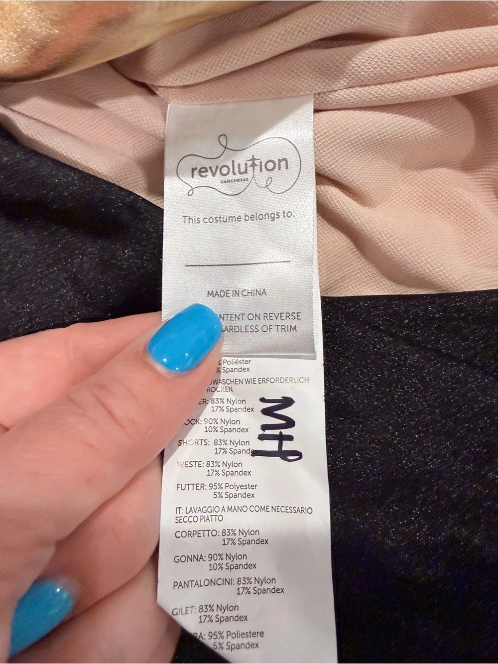 Revolution Dancewear Make a Move Costume – Child XL (XLC)